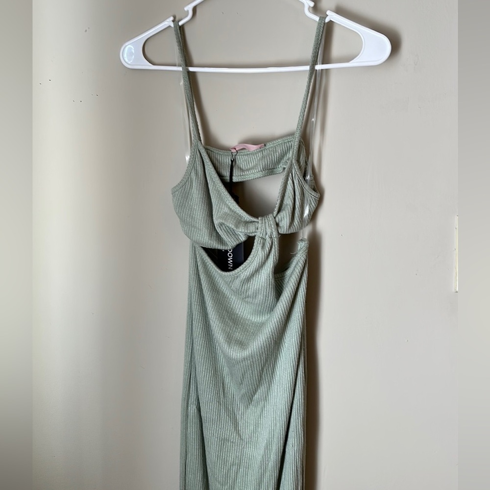 Cutout midi dress